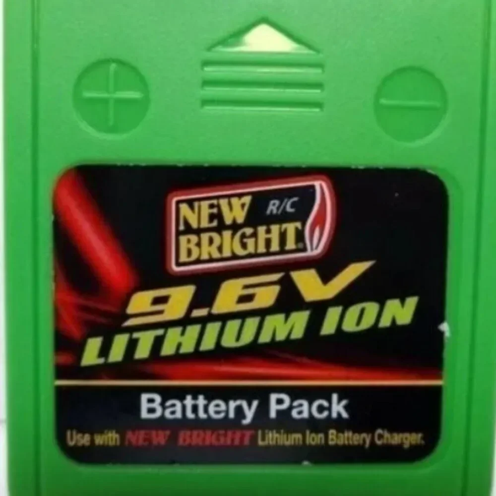New Bright Combo New Bright 9.6v Battery and Charging Adapter for RC Truck
